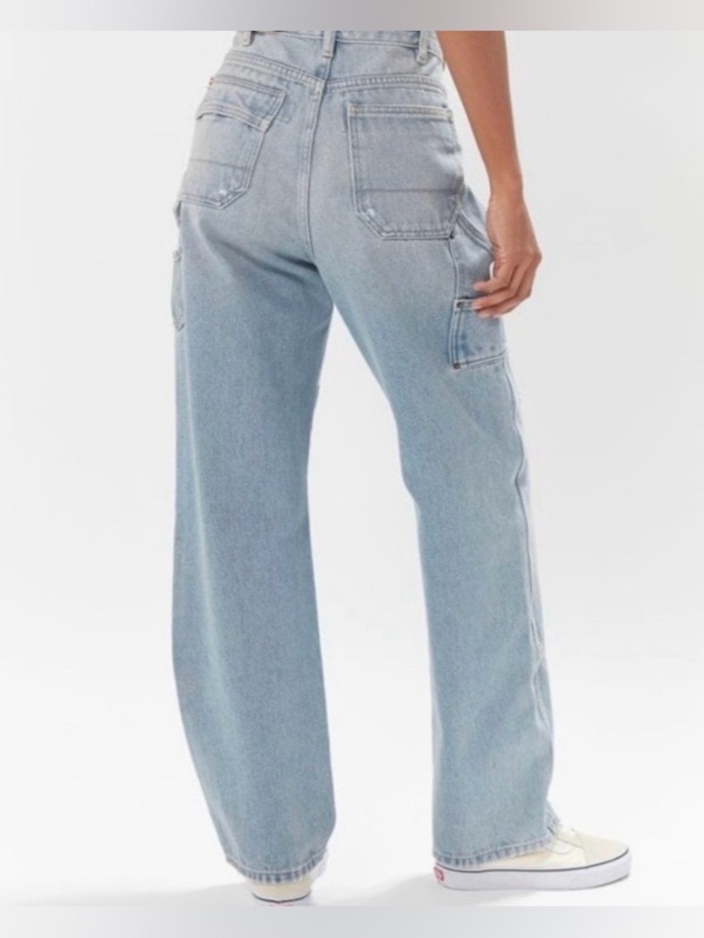 BDG High Rise Carpenter Jean Light Wash, Straight Leg, Size 29 - Picture 2 of 5